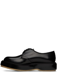 Chaussures derby en cuir noires ADIEU