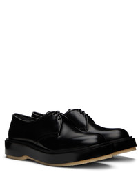 Chaussures derby en cuir noires ADIEU