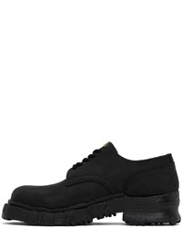 Chaussures derby en cuir noires Miharayasuhiro