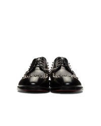 Chaussures derby en cuir noires Christian Louboutin