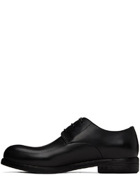 Chaussures derby en cuir noires Marsèll