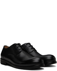 Chaussures derby en cuir noires Marsèll