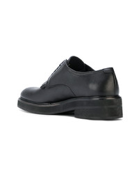 Chaussures derby en cuir noires DSQUARED2