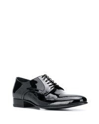 Chaussures derby en cuir noires Scarosso