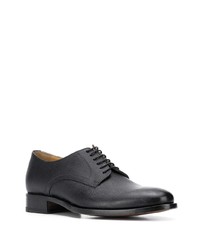 Chaussures derby en cuir noires Scarosso