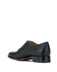 Chaussures derby en cuir noires Scarosso