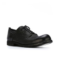 Chaussures derby en cuir noires Officine Creative