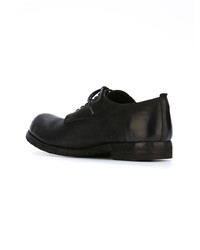 Chaussures derby en cuir noires Officine Creative