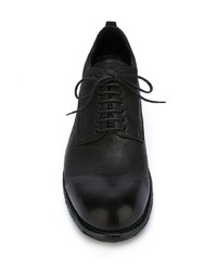 Chaussures derby en cuir noires Officine Creative