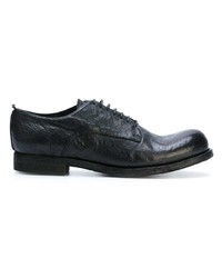 Chaussures derby en cuir noires Officine Creative