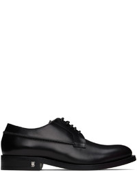 Chaussures derby en cuir noires Burberry