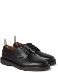 Chaussures derby en cuir noires Common Projects