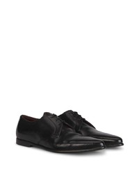 Chaussures derby en cuir noires Dolce & Gabbana