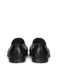 Chaussures derby en cuir noires Dolce & Gabbana