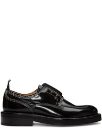 Chaussures derby en cuir noires Carven