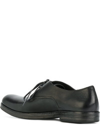 Chaussures derby en cuir noires Marsèll