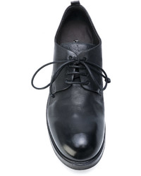 Chaussures derby en cuir noires Marsèll