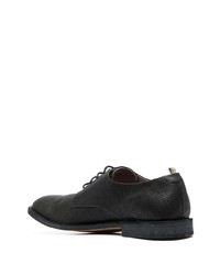 Chaussures derby en cuir noires Officine Creative