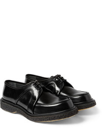 Chaussures derby en cuir noires