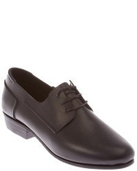 Chaussures derby en cuir noires