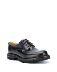 Chaussures derby en cuir noires Church's