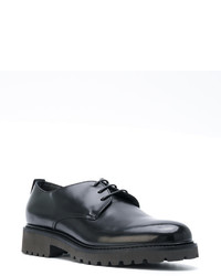 Chaussures derby en cuir noires Doucal's