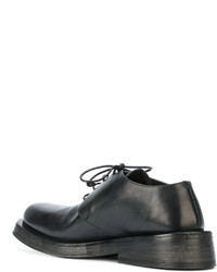 Chaussures derby en cuir noires Marsèll