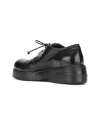 Chaussures derby en cuir noires Marsèll