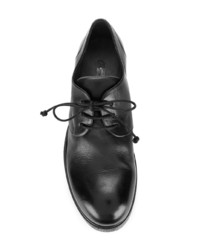 Chaussures derby en cuir noires Marsèll