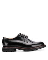 Chaussures derby en cuir noires Church's