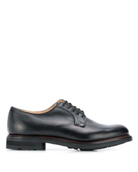 Chaussures derby en cuir noires Church's