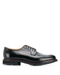 Chaussures derby en cuir noires Church's