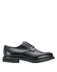 Chaussures derby en cuir noires Church's