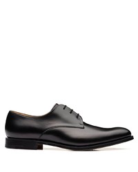 Chaussures derby en cuir noires Church's