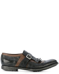 Chaussures derby en cuir noires Church's