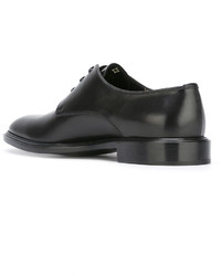 Chaussures derby en cuir noires Givenchy