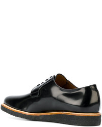 Chaussures derby en cuir noires Common Projects