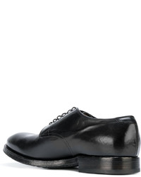 Chaussures derby en cuir noires Officine Creative