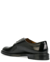 Chaussures derby en cuir noires Doucal's