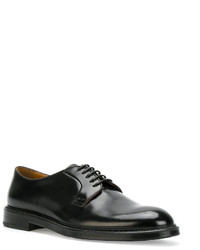 Chaussures derby en cuir noires Doucal's