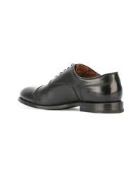 Chaussures derby en cuir noires W.Gibbs