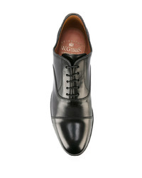 Chaussures derby en cuir noires W.Gibbs