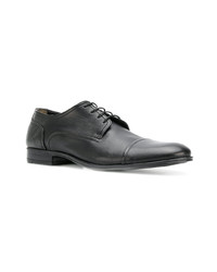 Chaussures derby en cuir noires Baldinini