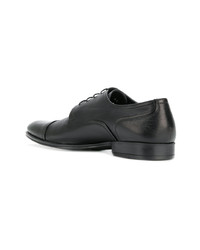 Chaussures derby en cuir noires Baldinini