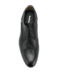 Chaussures derby en cuir noires Baldinini