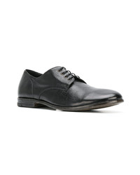 Chaussures derby en cuir noires Moma