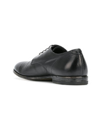 Chaussures derby en cuir noires Moma