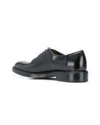 Chaussures derby en cuir noires Green George