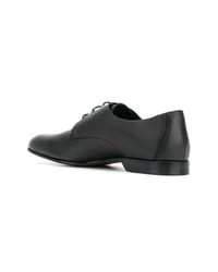 Chaussures derby en cuir noires Dolce & Gabbana