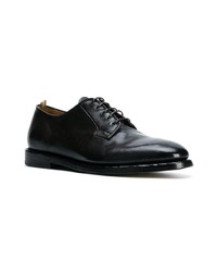 Chaussures derby en cuir noires Officine Creative